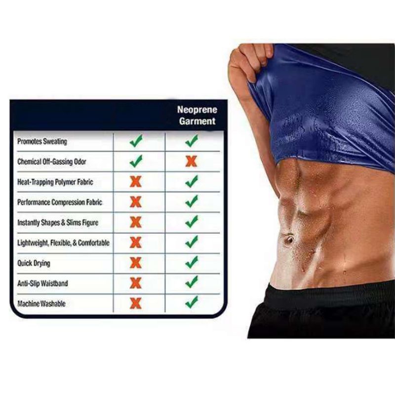Gilet de Sudation Homme Femme Fitness Body Shaper Combinaison de Sudation Avancée pour Minceur Perte de Poids