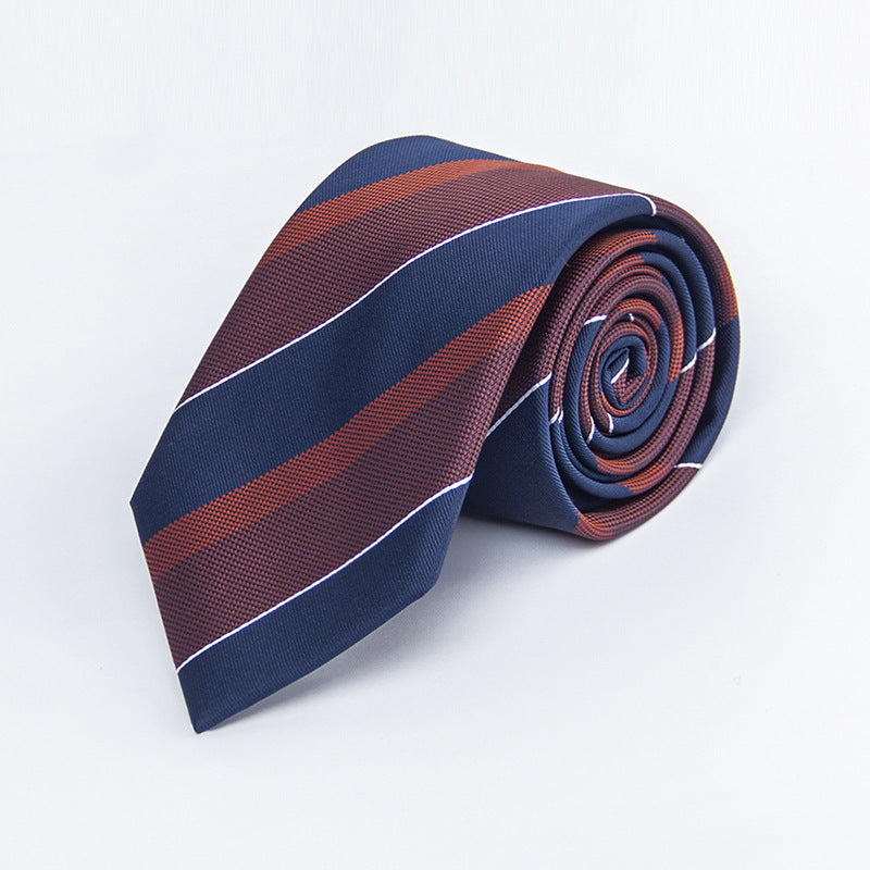 Cravate en soie de polyester pour homme, accessoire de costume, cravate pour entretien d'affaires, tenue formelle, fête d'anniversaire