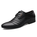 Chaussures en cuir formelles pour hommes, chaussures à bout pointu, chaussures décontractées, chaussures de mariage pour hommes