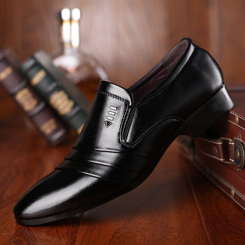Chaussures en cuir formelles pour hommes, chaussures à bout pointu, chaussures décontractées, chaussures de mariage pour hommes