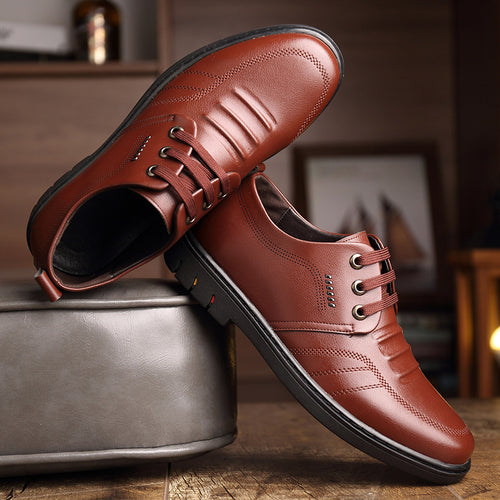 Chaussures de ville respirantes britanniques décontractées version coréenne pour jeunes