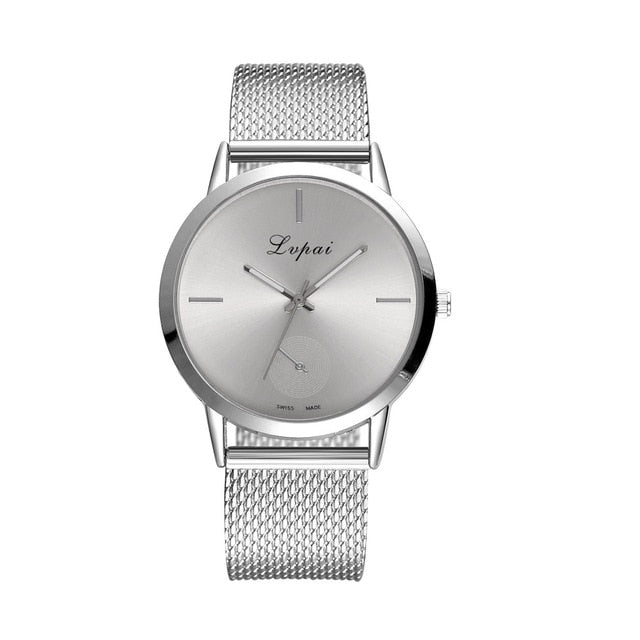 Lvpai Women's Casual very charming for all occasions Quartz Silicone strap Band Watch Analog Wrist Watch Women Clock reloj