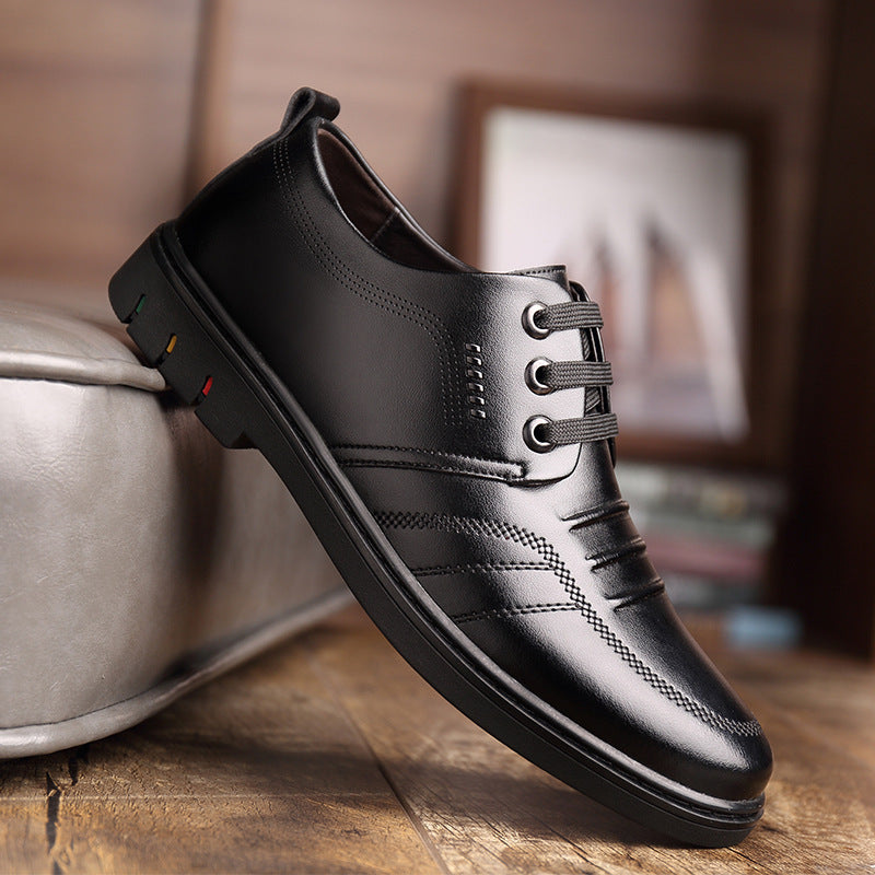 Chaussures de ville respirantes britanniques décontractées version coréenne pour jeunes