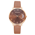 Women Watches Luxury Leather Band Watch Dress Clock Lady Wrist Watch