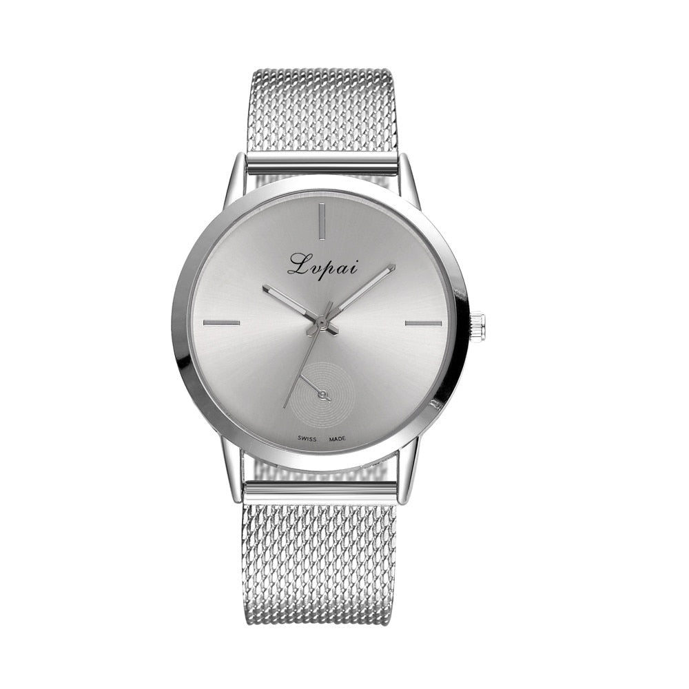 Lvpai Women's Casual very charming for all occasions Quartz Silicone strap Band Watch Analog Wrist Watch Women Clock reloj